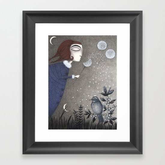 Winter Twilight Framed Art Print