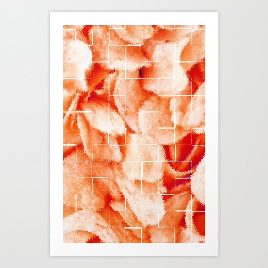 ORANGE Art Print