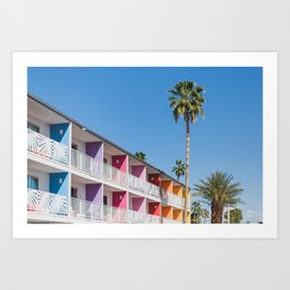 Colorful Balconies - Palm Springs Photography Art Print