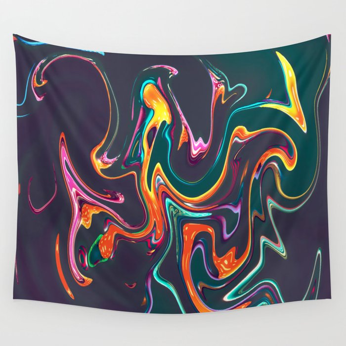 Abstract Marble Painting Wall Tapestry