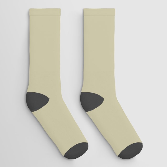 Tangled Vines Tan Socks