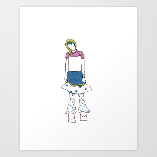 Makota Art Print