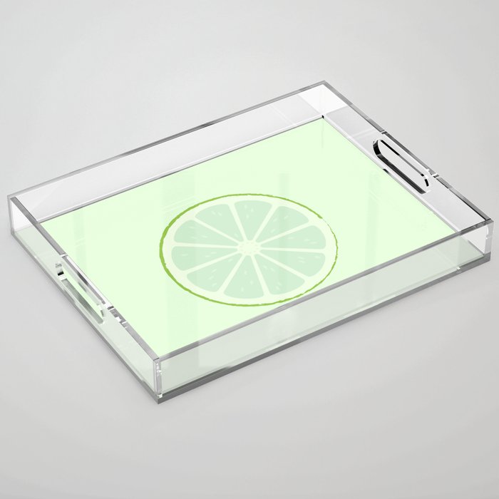 Lime Acrylic Tray