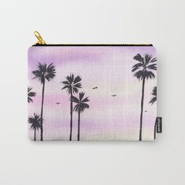 Tropical Paradise Watercolor Art Carry-All Pouch