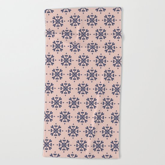 Romantic Azulejos Beach Towel