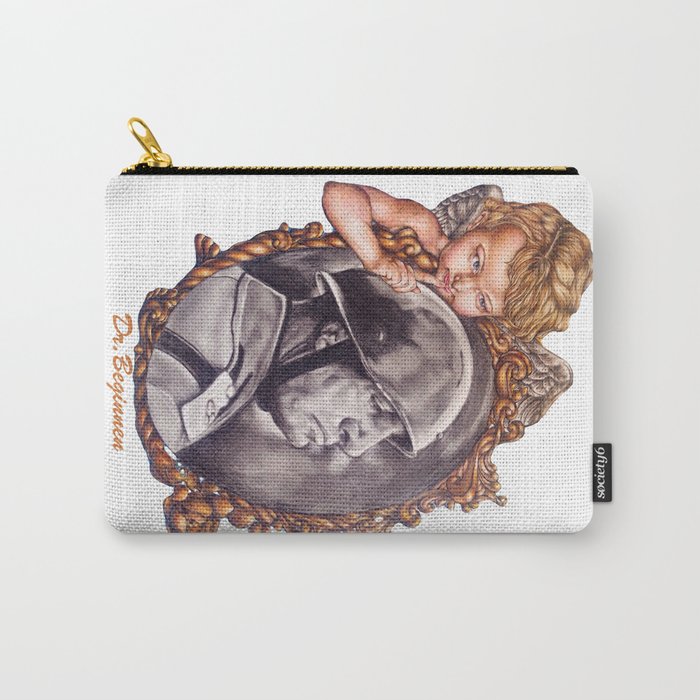 COME BACK OR LEAVE By Davy Wong Carry-All Pouch