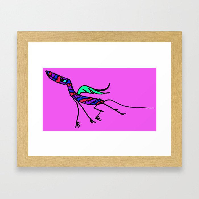 Flying Dragon Framed Art Print