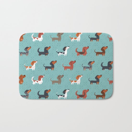 DACHSHUND Bath Mat