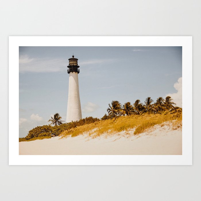 Key Biscayne Lighthouse II Art Print