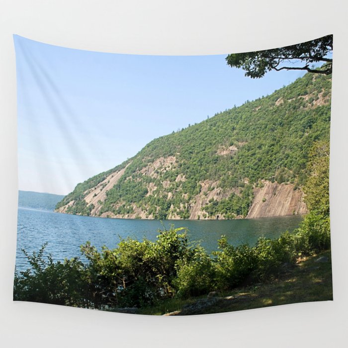 Roger's Rock on Lake George, NY Wall Tapestry