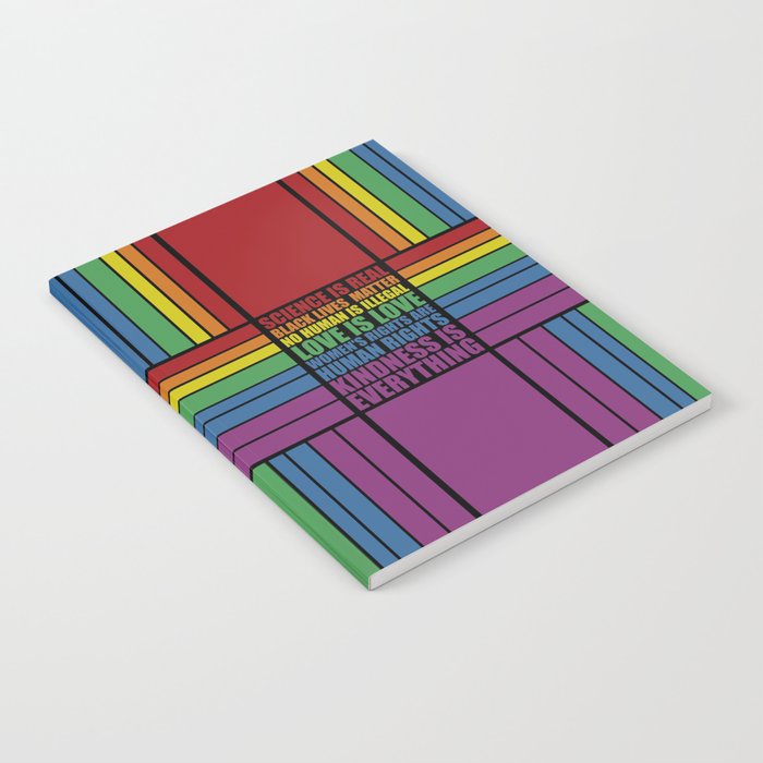 Science is real... Inspirational Fashion Notebook