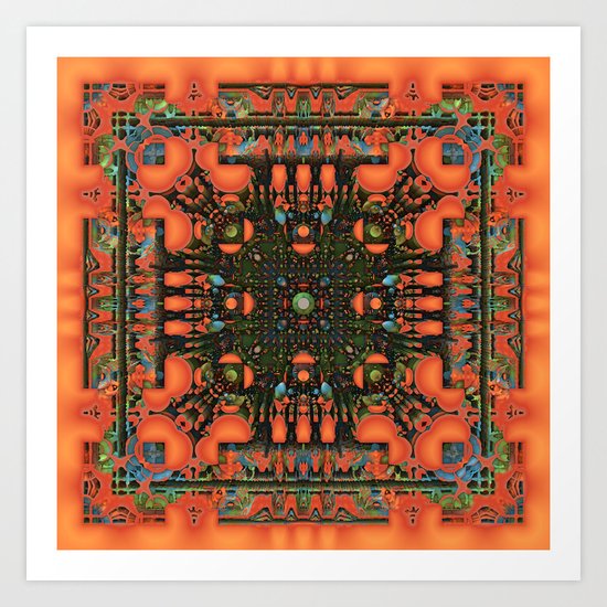 Inside the Amazing Box Art Print
