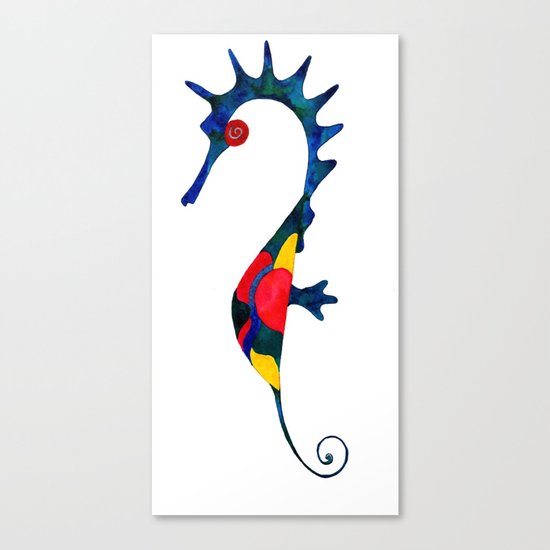 Marine Solitude Canvas Print