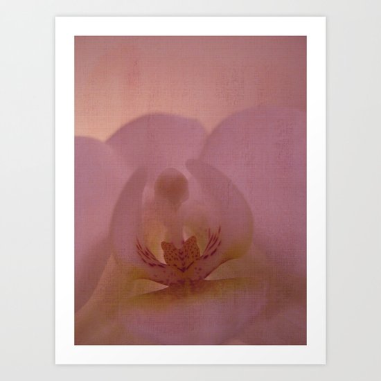 Pink love Art Print