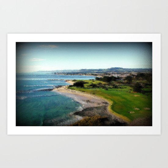 Fossil Bluff - Tasmania - Australia Art Print