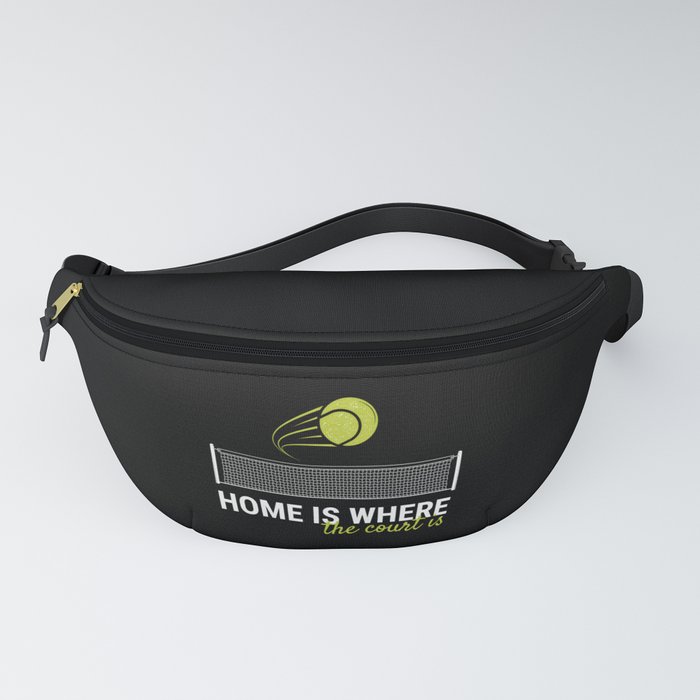 Home Is Where The Court Is Racket Ball Fanny Pack