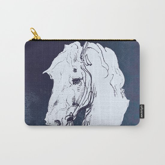 Blue Carry-All Pouch