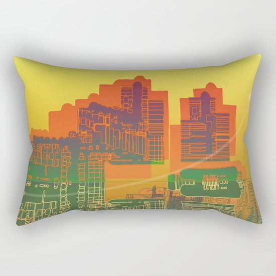 Station / Spatial Factor 19-12-16 Rectangular Pillow