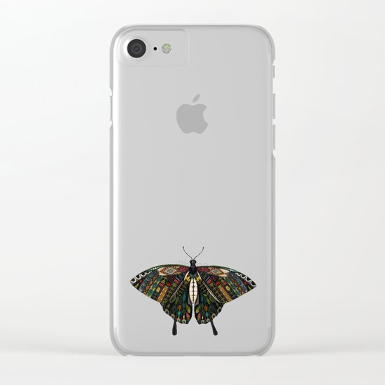 swallowtail butterfly citron Clear iPhone Case