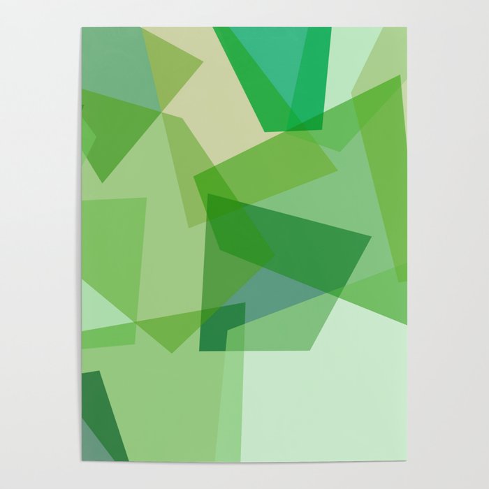 Geometric Shades 4 Poster