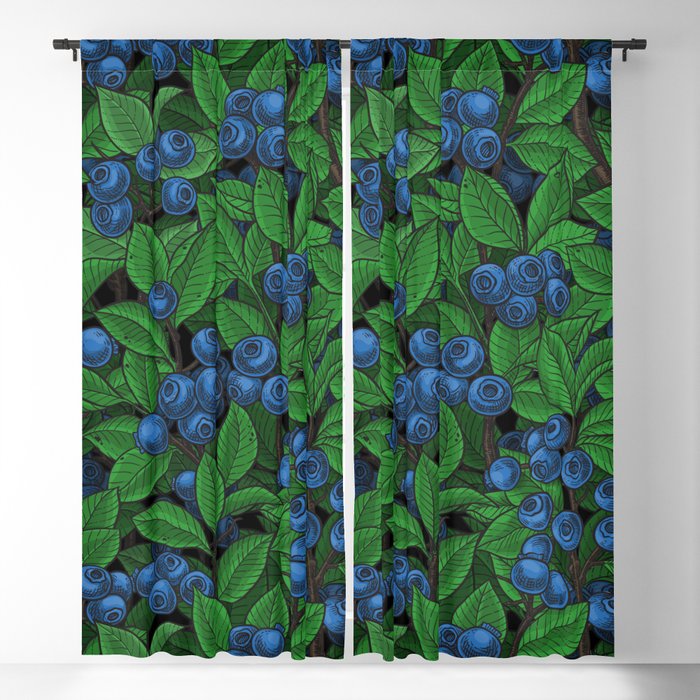 Blueberry Blackout Curtain