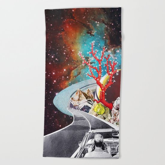 Where the Road Takes Us Beach Towel