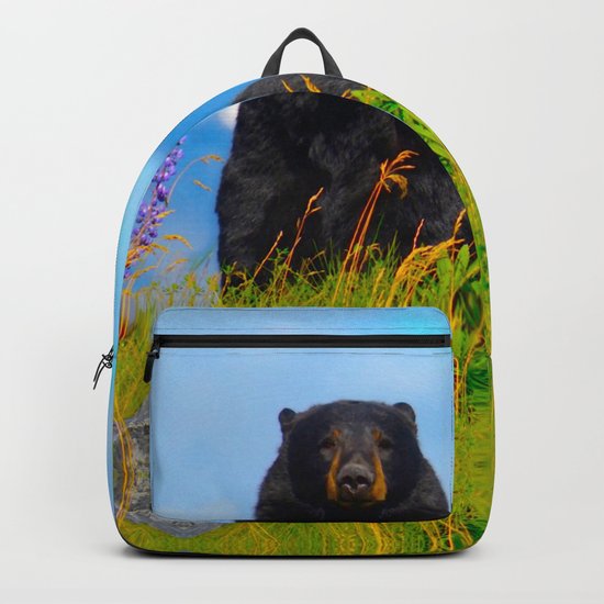 Alaskan Black Bear Backpack