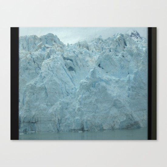 Glacier Beauty Up Close Canvas Print