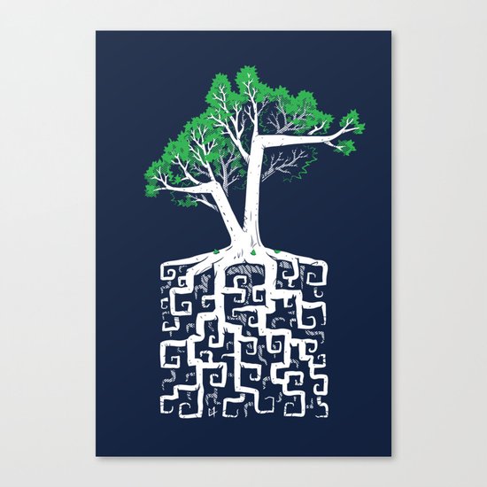 Square Root Canvas Print