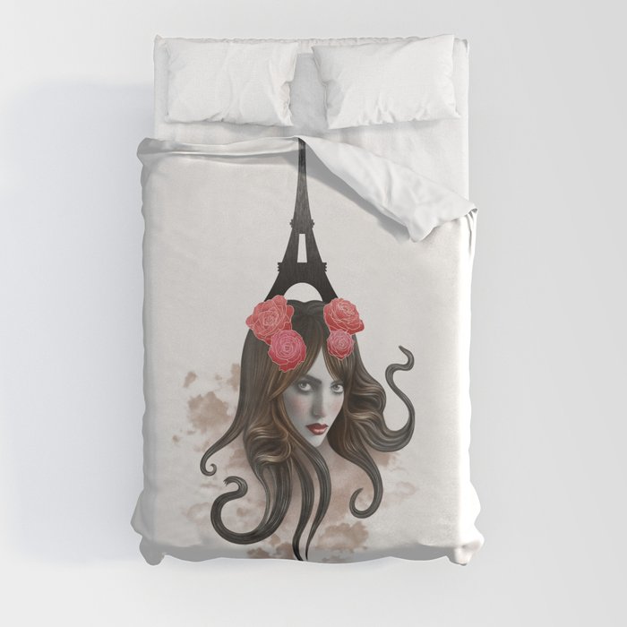 RECUERDA PARÍS Duvet Cover