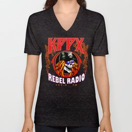 kppx rebel radio Airheads inspired t shirt V Neck T Shirt