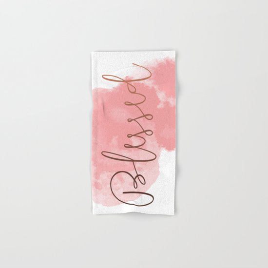 Blessed #society6 #decor #buyart Hand & Bath Towel
