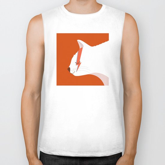 David Meowie Biker Tank