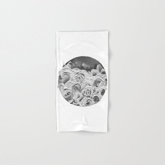 Roses on Fire In the Evening Rainbow Hand & Bath Towel