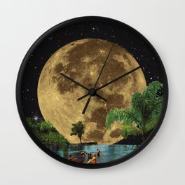 Big Moon Wall Clock