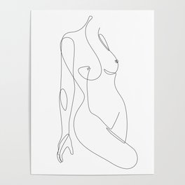 Single Nude Poster