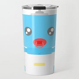 Control Me BooBeep the Blue Baby Robot ! Travel Mug
