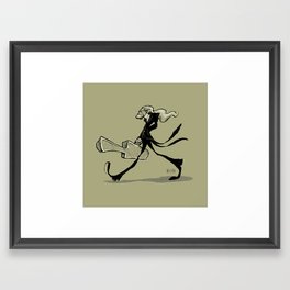 The gifted introvert Framed Art Print