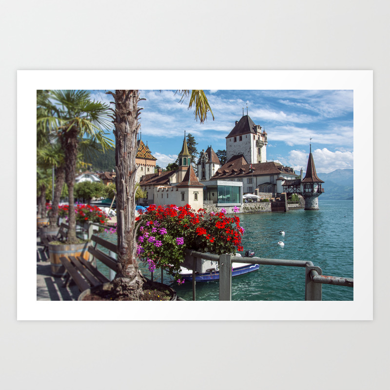 Oberhofen Castle 1 Art Print By Quechidoesviajar Society6