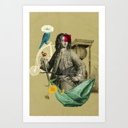 Symbolism collage Art Print | History, Digitalcollage, Flower, Wisdom, Cool, Vacation, Bike, Collage, Digital, Middleage 