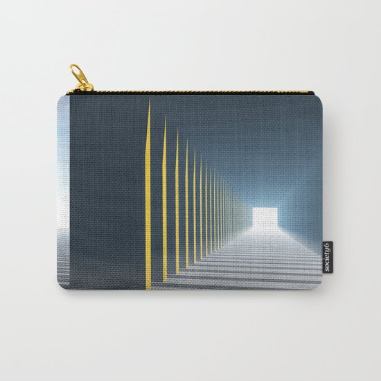Linear Perspective of Light Carry-All Pouch