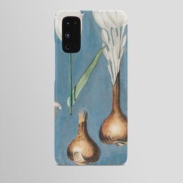 Flower Market Amsterdam Vintage Watercolor Tulips Abstract Floral Android Case