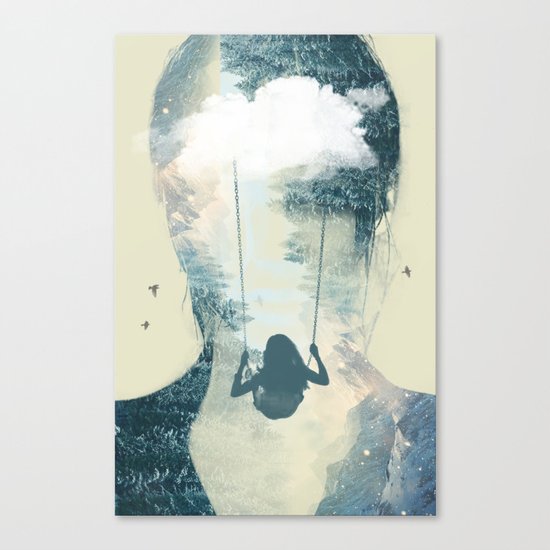 weightless Canvas Print