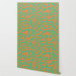 16 Abstract Swirl Shapes 220711 Valourine Digital Design Wallpaper