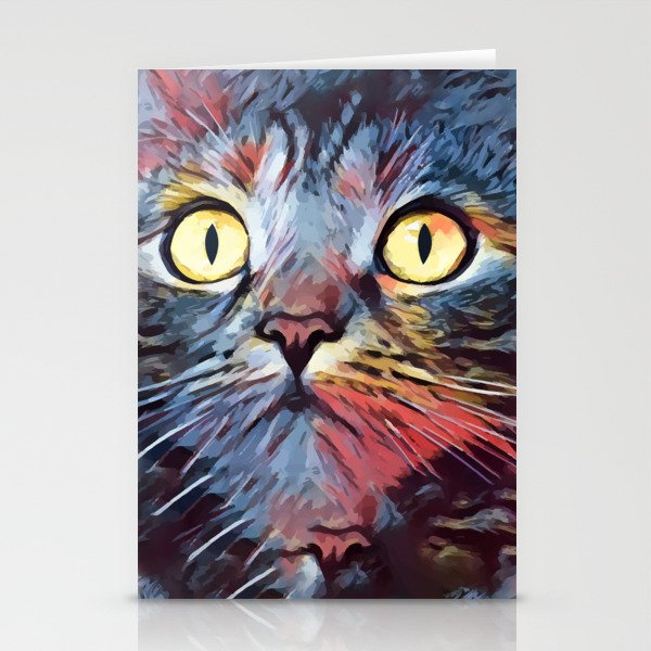 Contemplative Cat Stationery Cards