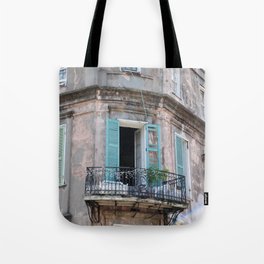 New Orleans French Quarter Balcony Tote Bag