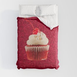 Cupcake Love | The Sparkliest Red Velvet Comforter