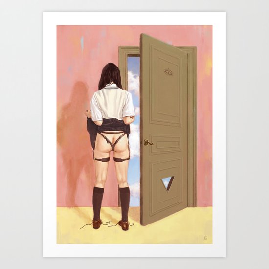Good Girls Go To Heaven Art Print