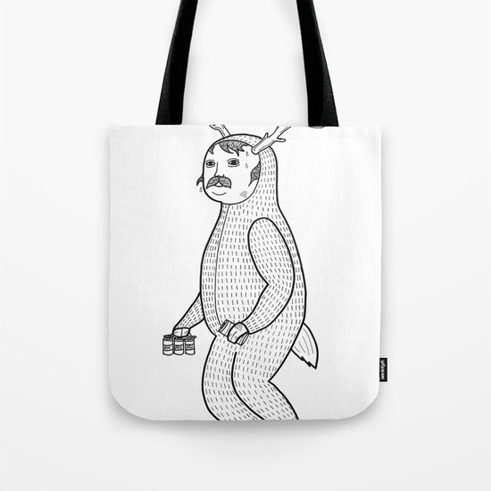 On the inconveniences of dressing up as an animal. Tote Bag