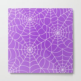 Spiderweb Metal Print